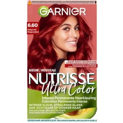 Clearance Garnier Ultra Color 6.60 Vurig Rood Permanente Haarkleuring Haarverf