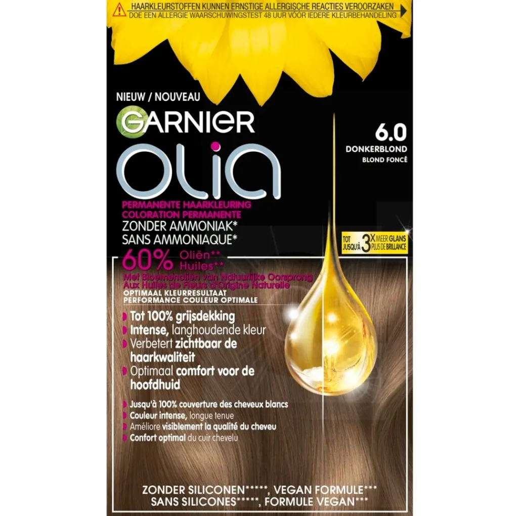 Best Garnier 6.0 Donkerblond Permanente Haarkleuring Haarverf