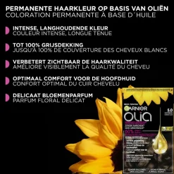 Online Garnier 3 Donkerbruin Permanente Haarkleuring Haarverf