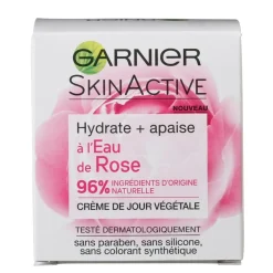 Outlet Garnier Skin Active Botanische Dagcrème met Rozenwater Dagcreme