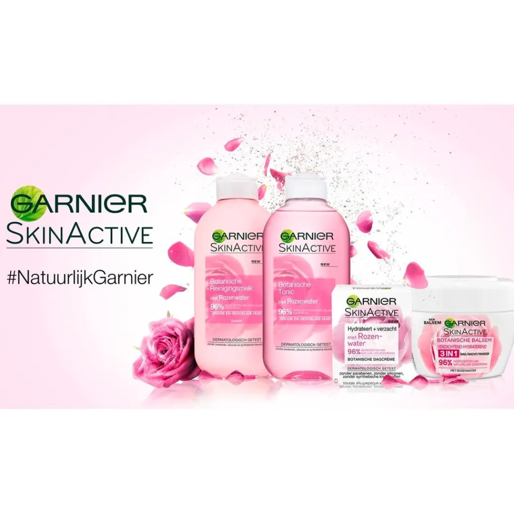 Outlet Garnier Skin Active Botanische Dagcrème met Rozenwater Dagcreme