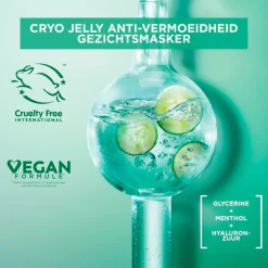 Discount Garnier SkinActive Cryo Jelly Anti-Vermoeidheid Gezichtsmasker met Hyaluronzuur Gezichtsmaskers