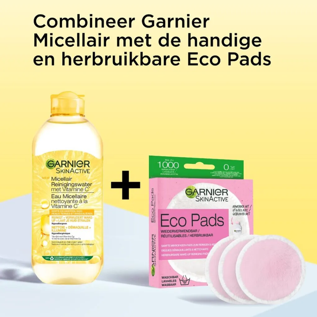 New Garnier SkinActive Micellair Reinigingswater met Vitamine C Gezichtsreiniging