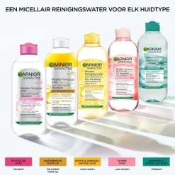 Online Garnier SkinActive Micellair Reinigingswater voor Langhoudende en Waterproof Make-Up Gezichtsreiniging