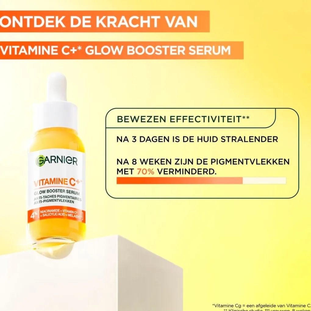 Hot Garnier SkinActive Vitamin C Glow Booster Serum Serum