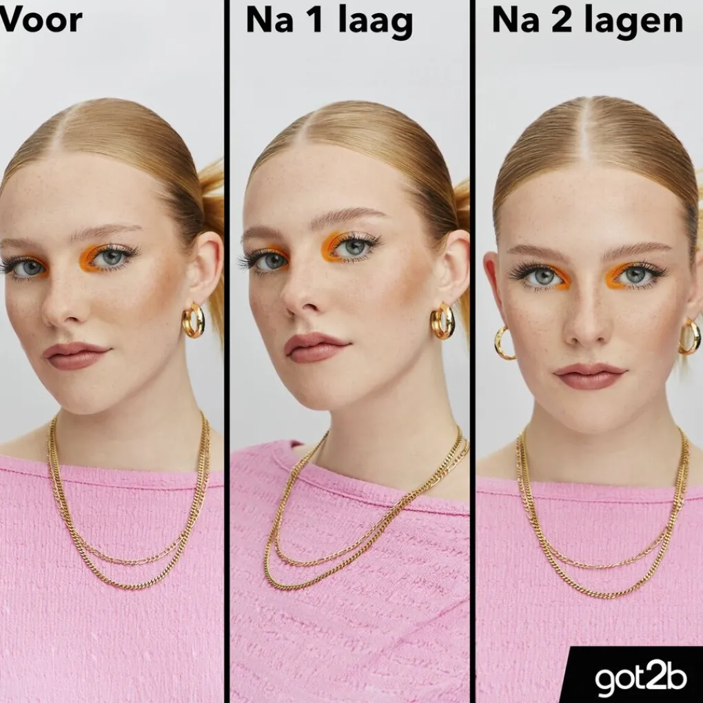 New Tinted Glued Dark Blonde to Brown 4 Brows & Edges Gel Wenkbrauw Make-Up