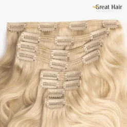 Great Hair Extensions Full Head Wavy 40cm Hair Extensions