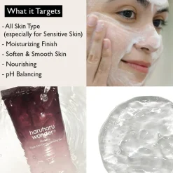 New Black Rice Triple AHA Gentle Cleansing Gel Korean Skincare|Gezichtsreiniging