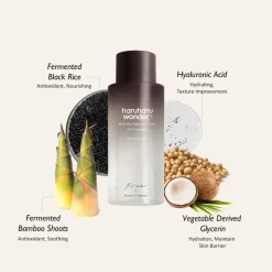 Best Black Rice Hyaluronic Toner Free of Alcohol Fragrance Korean Skincare|Gezichtsreiniging