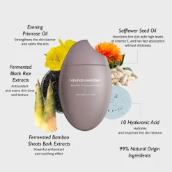 Clearance Black Rice Hyaluronic Cream Korean Skincare|Nachtcreme