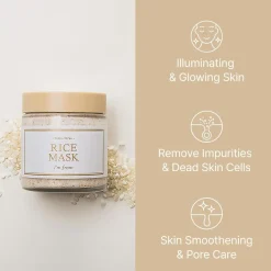 New Rice Mask Korean Skincare|Gezichtsmaskers