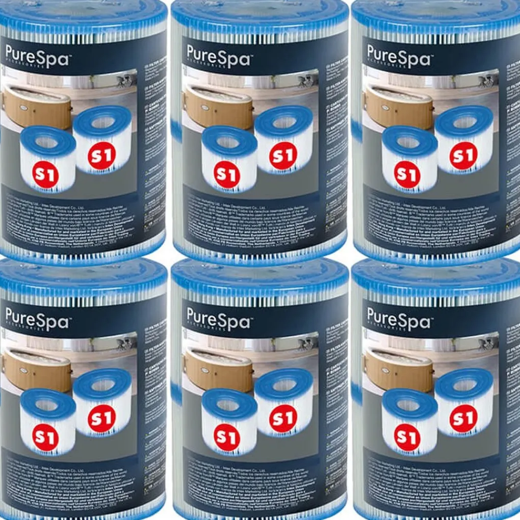 Discount 29001 Filter S1 voor Spa 6x2 stuks Manicure- En/Of Pedicureset