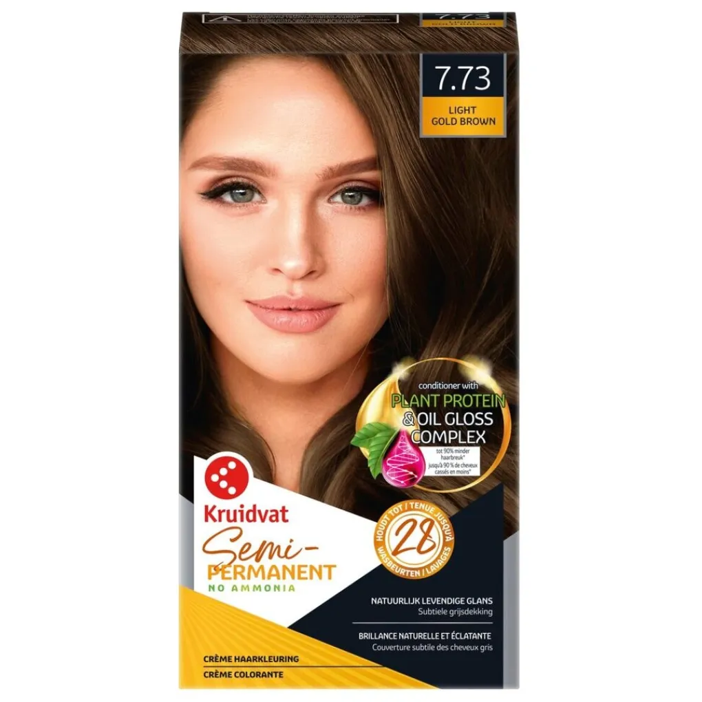Best 7.73 Dark Blonde Semi-Permanente Haarkleuring Haarverf
