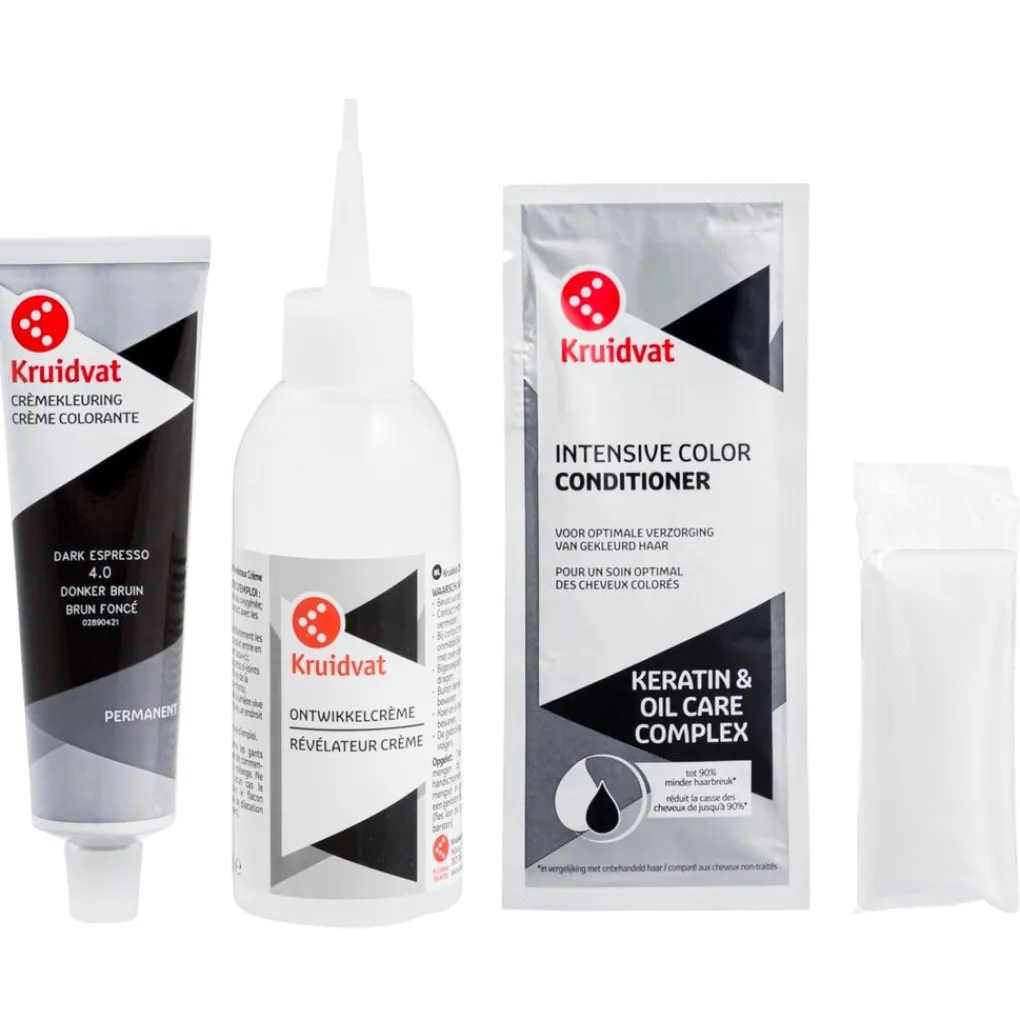 Discount 4.0 Donker Bruin Crème Haarkleuring Haarverf