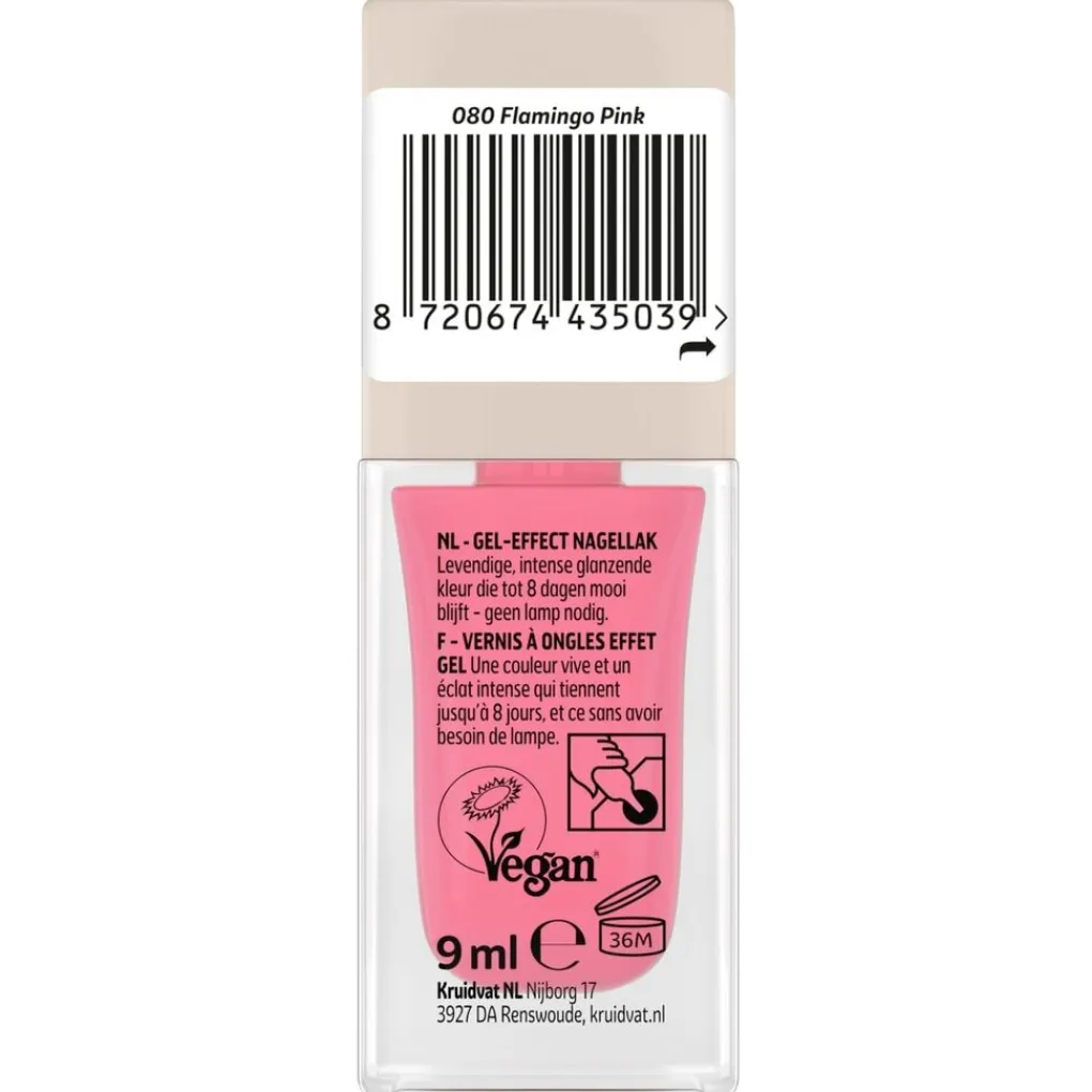 Cosmic Dreams 080 Flamingo Pink Longlasting Gel Color Nagellak Nagellak