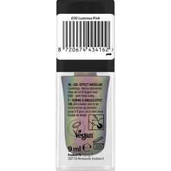 Hot Glass Shine 030 Lustrous Pink Longlasting Gel Color Nagellak Nagellak