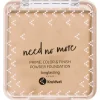 Clearance Need No More 028 Medium Biscuit Prime, Color & Finish Powder Foundation Gezichtspoeder