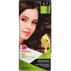 Best No Ammonia 6.7 Warm Bruin Crème Haarkleuring Haarverf