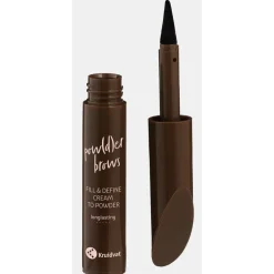 Hot Pow(d)Er Brows 020 Ash Brown Cream to Powder Wenkbrauwpencil Wenkbrauw Make-Up