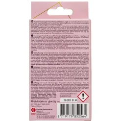 Salon Nails French Manicure Medium Length Kunstnagels Nagelverzorging