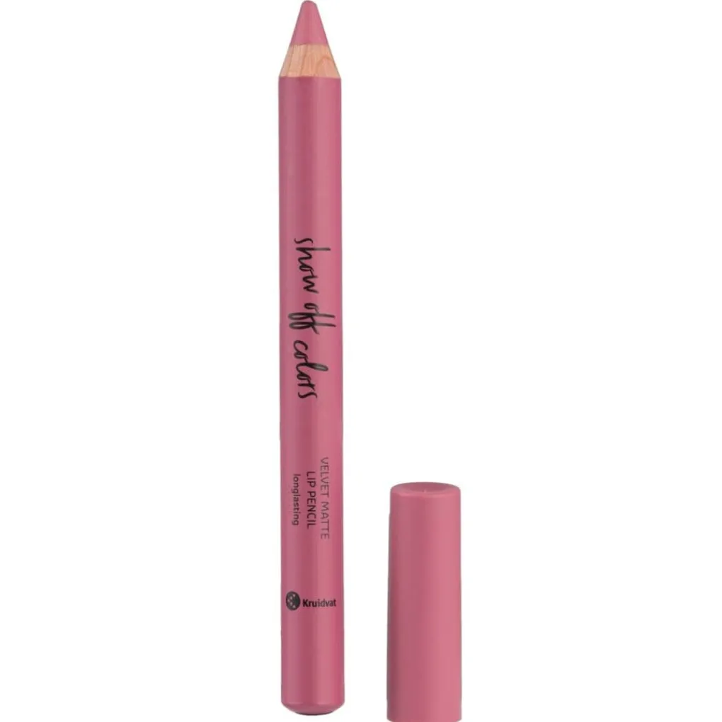 Show Off Colors 037 Velvet Blush Velvet Matte Lip Pencil Lipmake-Up