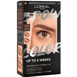 New L'Oréal Paris 5.0 Brunette Brow Color Wenkbrauwverf Wenkbrauw Make-Up
