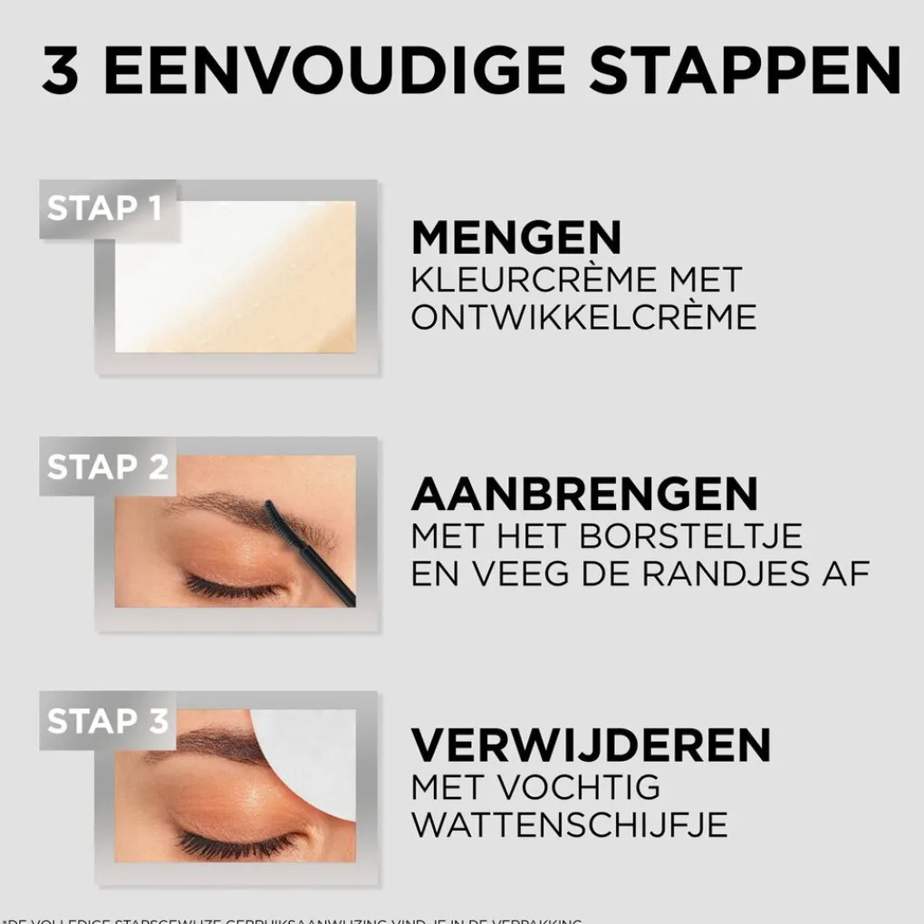 Best L'Oréal Paris 7.0 Dark Blonde Brow Color Wenkbrauwverf Wenkbrauw Make-Up
