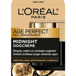 Outlet L'Oréal Paris Age Perefect Midnight Oogcrème Oogcreme