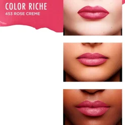 Discount L'Oréal Paris Color Riche 453 Rose Crème Lippenstift Lipmake-Up