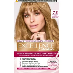 Sale L'Oréal Paris Crème 7.3 Goudblond Permanente Haarverf Haarverf