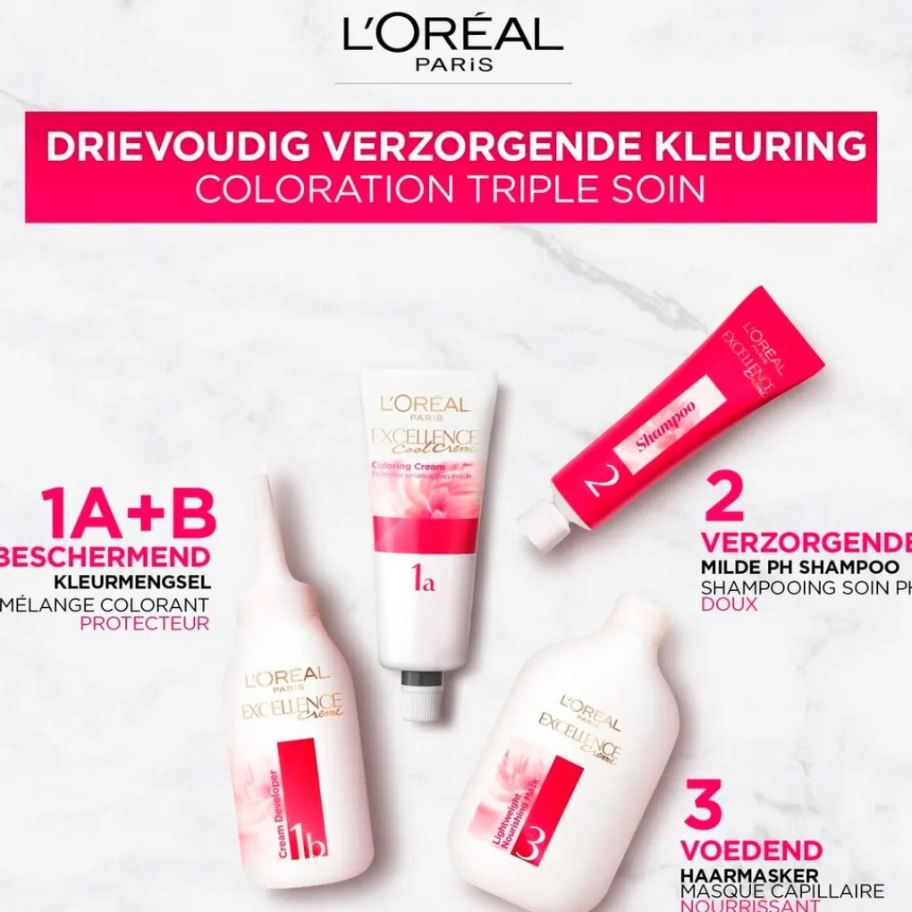 Best L'Oréal Paris Crème 7 Middenblond Permanente Haarverf Haarverf