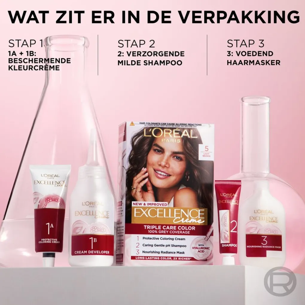 Best L'Oréal Paris Crème 7 Middenblond Permanente Haarverf Haarverf