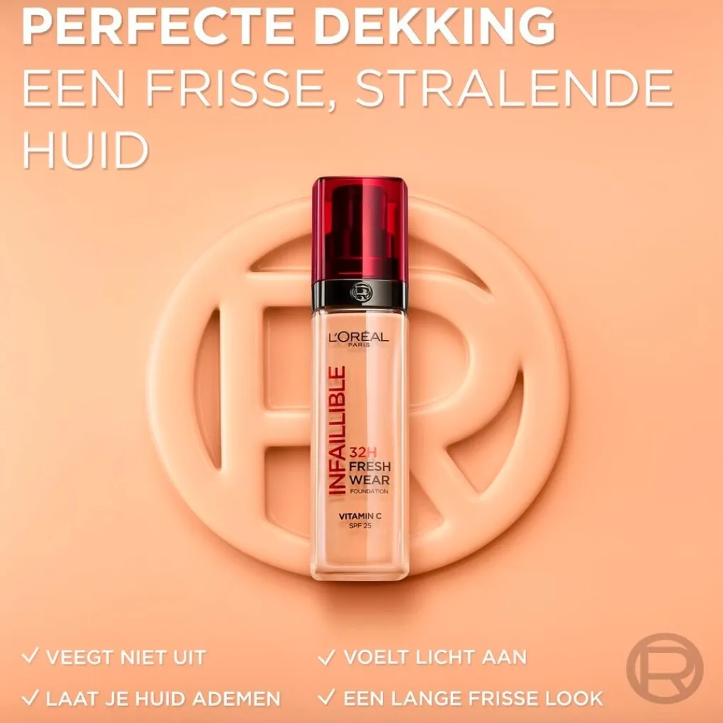 Sale L'Oréal Paris Infaillible 10 32H Fresh Wear Foundation Foundation