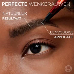 Sale L'Oréal Paris Infaillible Faux Brow 384 Auburn Wenkbrauwpotlood Wenkbrauw Make-Up