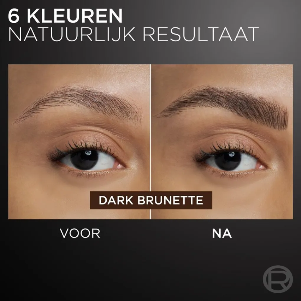 Clearance L'Oréal Paris Infaillible Faux Brow 390 Dark Brunette Wenkbrauwpotlood Wenkbrauw Make-Up