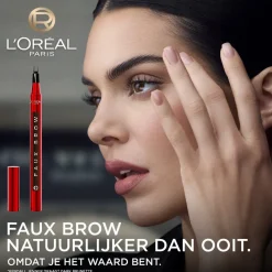 Clearance L'Oréal Paris Infaillible Faux Brow 390 Dark Brunette Wenkbrauwpotlood Wenkbrauw Make-Up