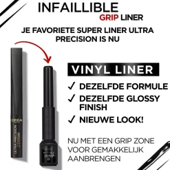 L'Oréal Paris Infaillible Grip Vinyl Liquid Black Liner Eyeliner