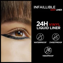 L'Oréal Paris Infaillible Grip Vinyl Liquid Black Liner Eyeliner