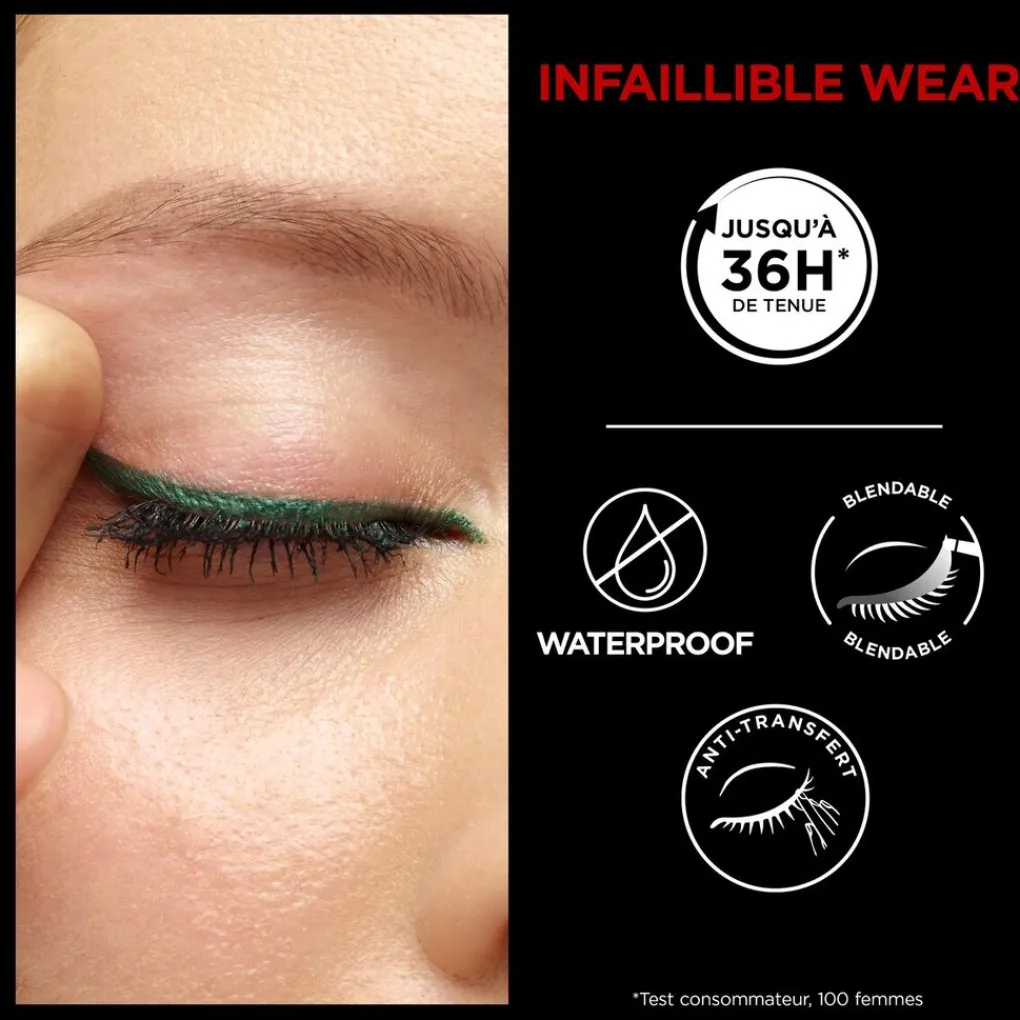 Sale L'Oréal Paris Infaillible 36H Grip Gel Automatic Taupe Grey Eyeliner Eyeliner