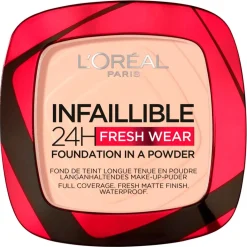 Outlet L'Oréal Paris Infaillible 24H Fresh Wear 180 Rose Sand Foundation in a Powder Gezichtspoeder|Foundation