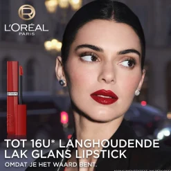 Hot L'Oréal Paris Infaillible Laque Resistance 415 Red Bisou Lippenstift Lipmake-Up