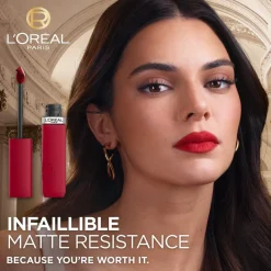 Sale L'Oréal Paris Infaillible Matte Resistance 601 Worth It Lipstick Lipmake-Up