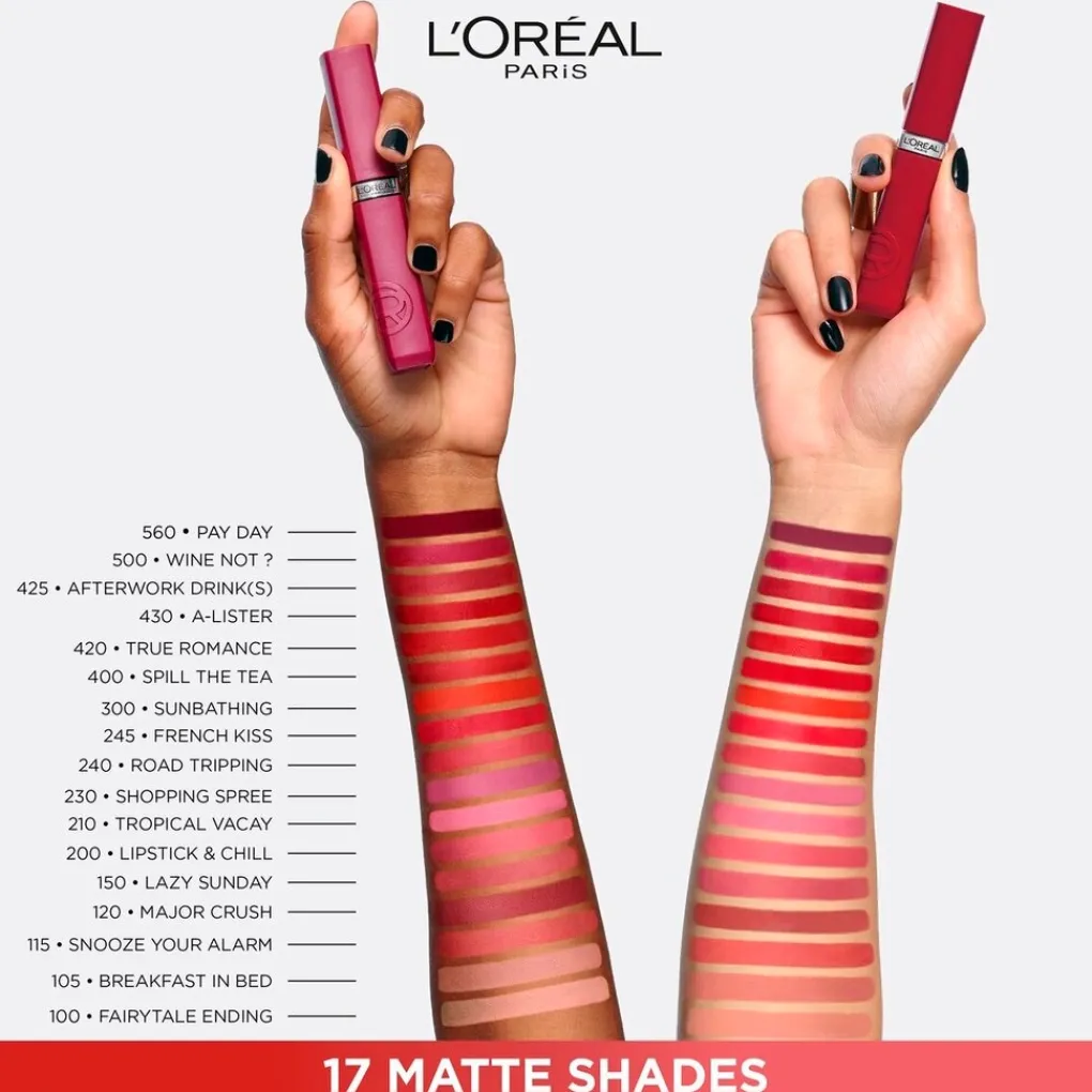 Hot L'Oréal Paris Infaillible Matte Resistance 120 Major Crush Lipstick Lipmake-Up