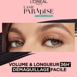 L'Oréal Paris Lash Paradise Waterproof Zwarte Volume Mascara Mascara