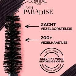 Outlet L'Oréal Paris Lash Paradise 01 Black Volume Mascara Mascara