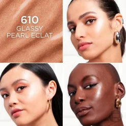 New L'Oréal Paris Lumi Le Glass 610 Pearl Eclat Highlighter Stick Highlighter
