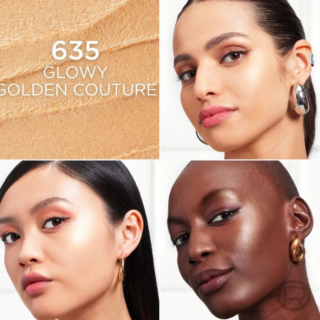 Hot L'Oréal Paris Lumi Le Glow 635 Golden Couture Highlighter Stick Highlighter