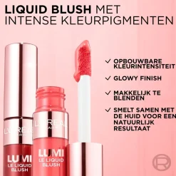 Online L'Oréal Paris Lumi Le Liquid 635 Worth It Blush Blush
