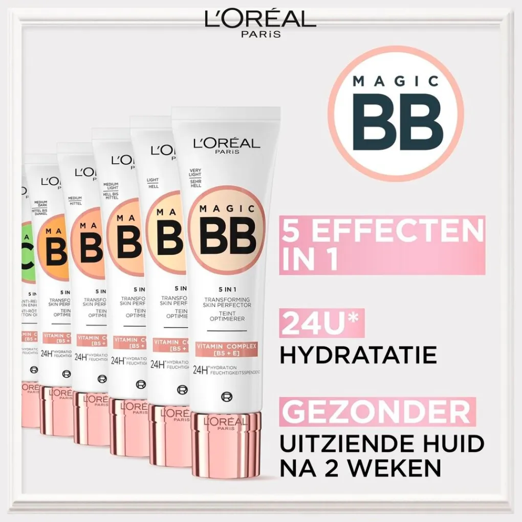 Discount L'Oréal Paris Magic CC 5-In-1 Anti-Roodheidscrème Cc Cream