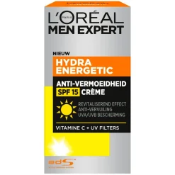 Best L'Oréal Paris Men Expert Hydra Energetic Anti-Vermoeidheid SPF15 Dagcrème Gezichtscreme Mannen